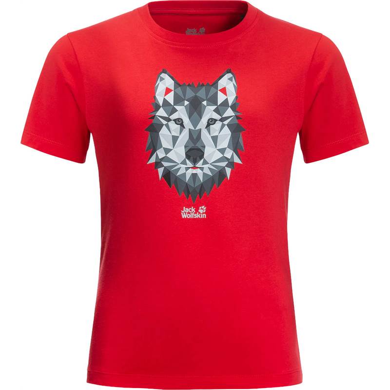 Jack Wolfskin Kids Brand Wolf T-Shirt-3